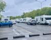 Lausanne: new illegal camp of travel