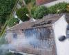 Miscellaneous facts. Roofing fire in Dijon: traffic interrupted avenue Victor-Hugo