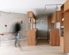 In Montreuil, a small post-modern and minimalist space