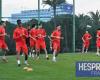 The lion cubs in full preparation in Ismaïlia before facing Tunisia