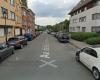 Two cracked cars in the night in Anderlecht