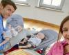 “We see each other again this summer”: the message full of tenderness from Anne Ruwet in the company of her twins