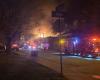 [VIDÉO] A triplex takes fire to Durham Street in Sherbrooke
