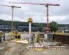Laying the first stone of the Biel/Bienne campus