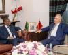Laftit receives the Minister Mauritanian Decentralization and Local Development