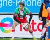 Three months after being bitten in the face by a teammate, Pierre Pagès back with Biarritz