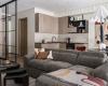A small open apartment of 48m2 in sober tones