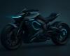 The ultimate motorcycle of the future according to AI.