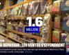 In France, iron sales have dropped in half in 20 years, from 3 million to 1.6 million