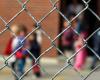 A disorganized individual would have scared students of a primary school