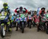 A serious accident left two dead on a motorcycle race in England