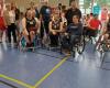 Saint-Orens-de-Gameville. Basket armchair: atmosphere and solidarity