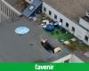 Andenne: a swimming pool filled with water has passed through the roof of the Sainte-Begge school