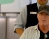 Overview in a rolling chair, David Hasselhoff worries his fans