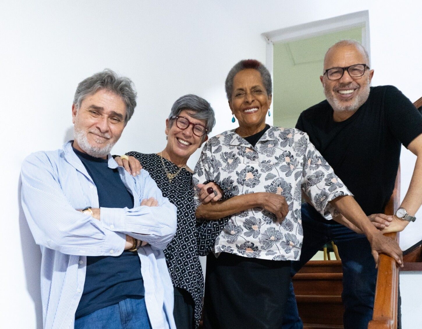 Ricardo Pereira, Michelle Alexander, Susana Baca and Hugo Coya.