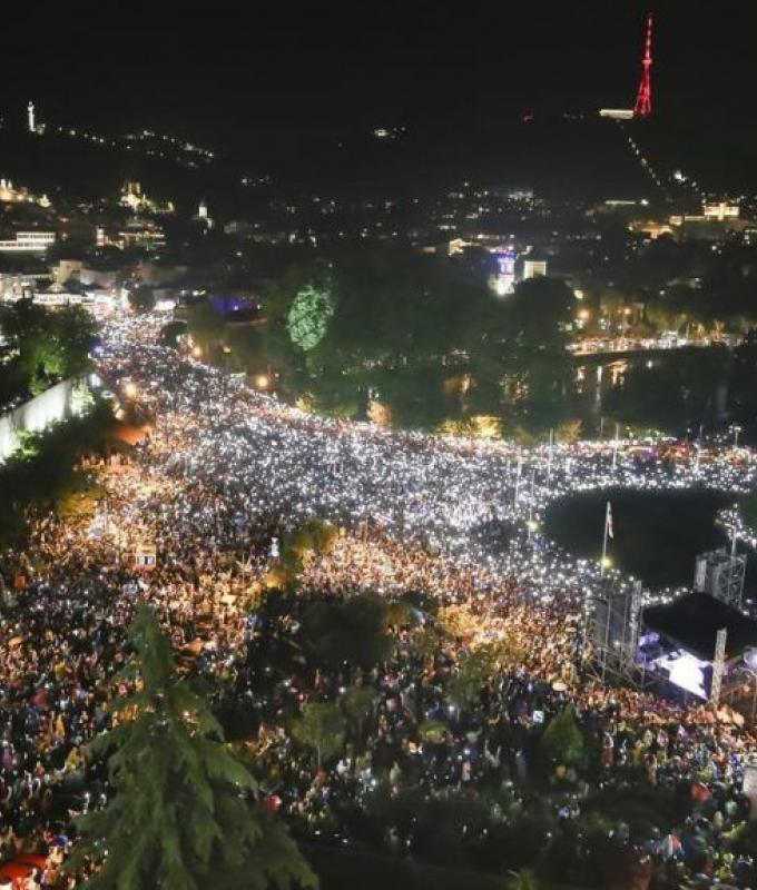 Wieder Proteste gegen “russisches Gesetz” in Tiflis