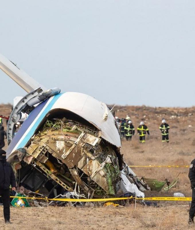 What happened to the flight that crashed in Kazakhstan on Christmas Day