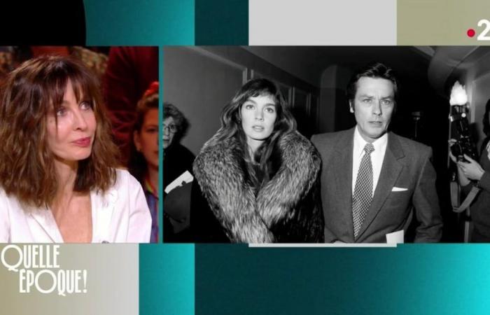 Anne Parillaud looks back on her love story with Alain Delon
