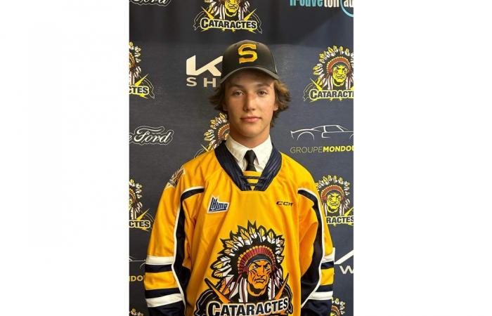 Drafted into the QMJHL: an emotional moment and relief for Alexis Gagné