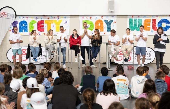Princess Charlene launches “Water Safety Days” in Léon