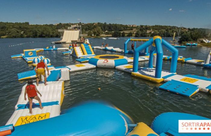 Wam Park 77 in Fontainebleau, the leisure center with giant slides and returning water games