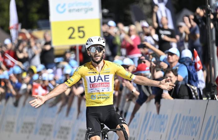 TdS: Adam Yates wins the 5th stage and strengthens his yellow jersey