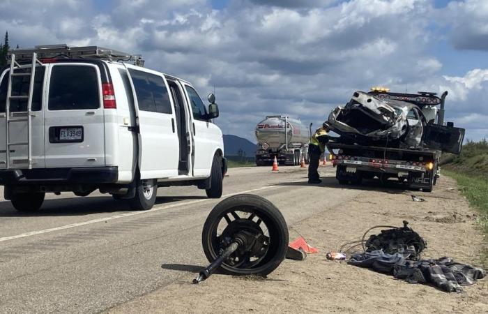 Traffic resumes on Route 175 following an accident