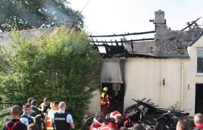 A house on fire in Herbignac: the occupant has died