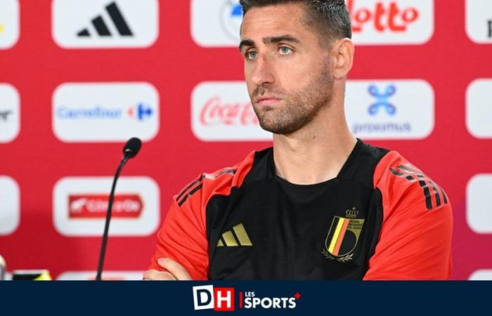 Koen Casteels was very irritated by the questions about Courtois and responded cynically: “Was I as good as him? Thank you so much !”