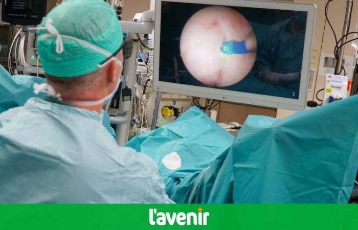 We operate on laser enlargement of the prostate in Wallonia, for faster recovery of the patient