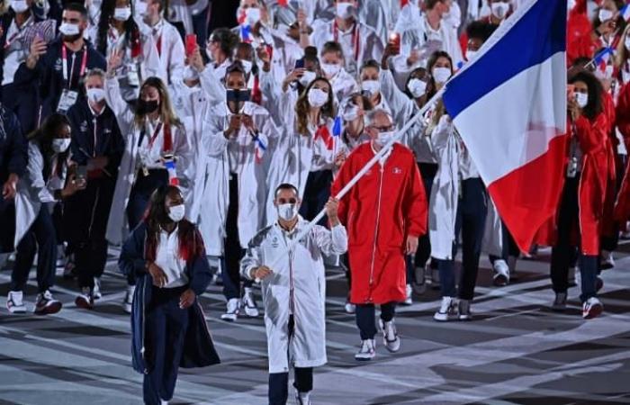 the complete list of candidates to be standard bearer of the French Olympic delegation