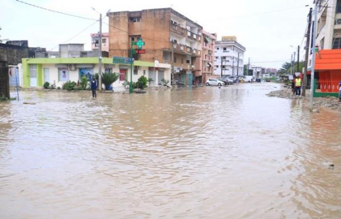 Abidjan under water yesterday: Several neighborhoods and roads blocked by water