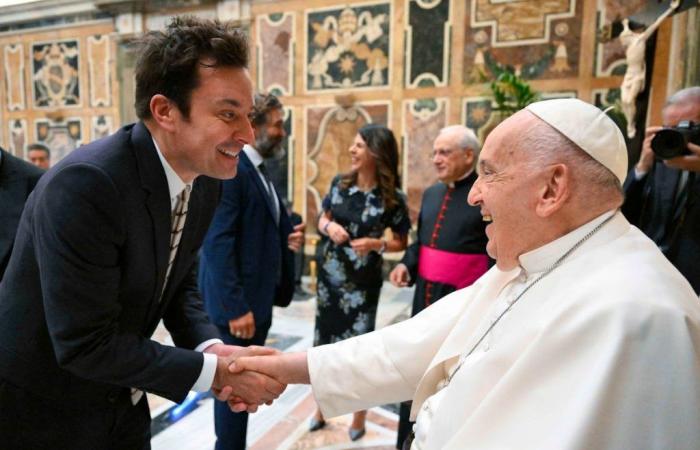 The Pope: “We can laugh at God but without offending”