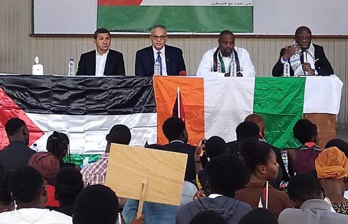 In Abidjan, Ivorian students learned about the Israeli-Palestinian conflict | APAnews