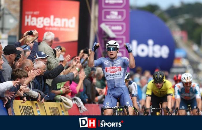Tour of Belgium: Jasper Philipsen wins the 3rd stage in a sprint, Soren Waerenskjold remains leader