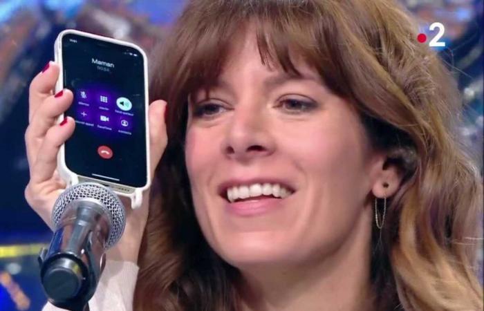 Magali Ripoll contacts her mother on the set of “Don’t forget the lyrics” for a surprising reason