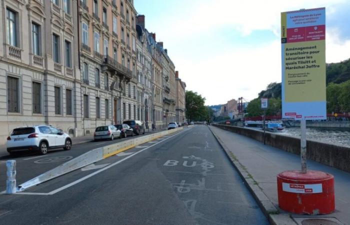 New accident at Tilsitt quay in Lyon, a cyclist in critical condition