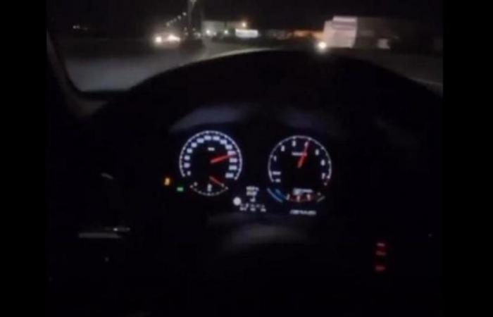 At 280 km/h at the wheel of his Golf boosted to 300 horsepower, he films himself and publishes the videos on his networks: “I was dangerous”
