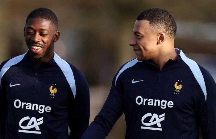 Mbappé answers the question that all of France is asking about Dembélé