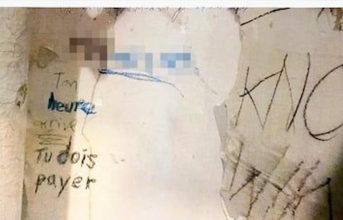 ‘Your time is coming, you have to pay’: violent man writes his ex’s name and address in his cell