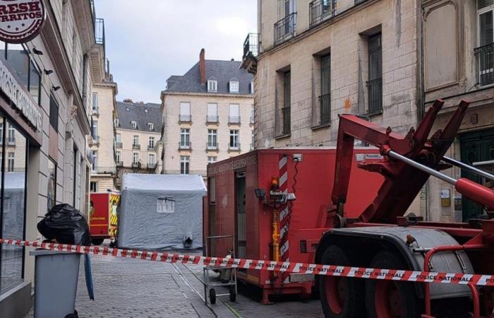 A new fire in Nantes, in the jewelry store building burglarized the day before