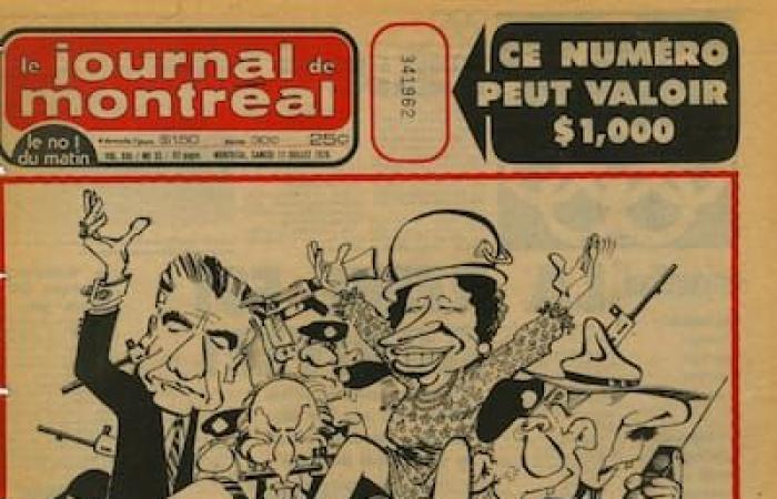 Here are 60 headlines that have marked the 60 years of history of the Journal de Montréal (#15 to 1)