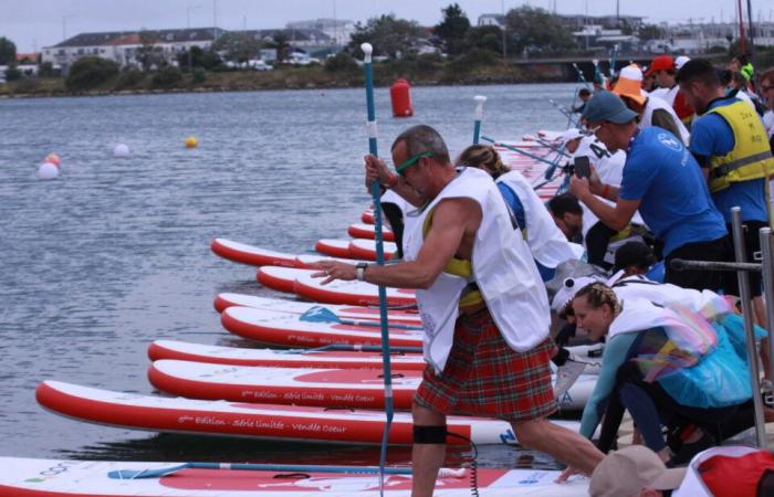 “We get wet for a good cause”: with Vendée Coeur, they paddle for 24 hours for sick children