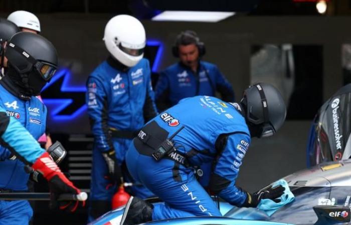 Alpine no longer has a Hypercar on track after six hours of racing at the 24 Hours of Le Mans