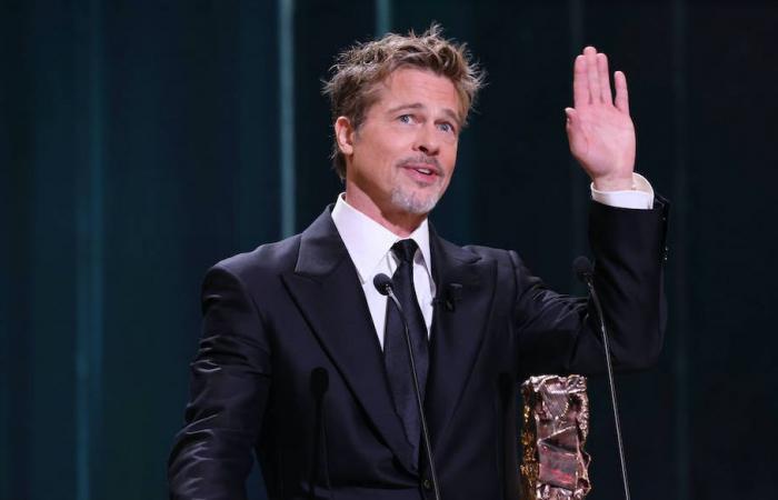 Why was Brad Pitt never caught up with the violence accusations?