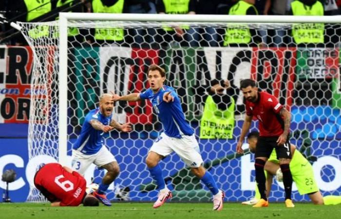 Title holders, Italy win against a valiant Albania for their entry into the Euro