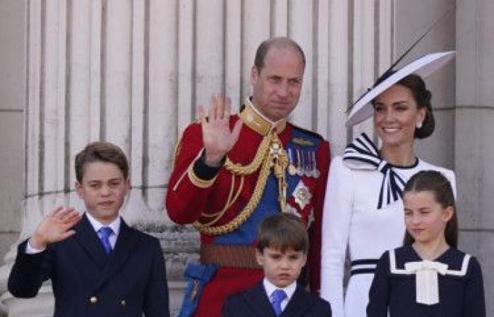 Princess Kate takes part in the Parade