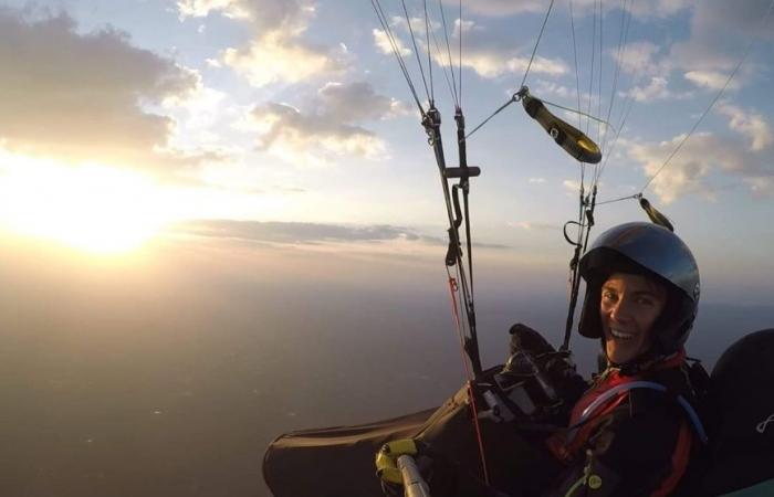 Young paragliding prodigy, Timo Leonetti has joined the clouds