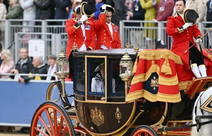 France – World – Kate Middleton makes her return in public to the birthday parade of Charles III