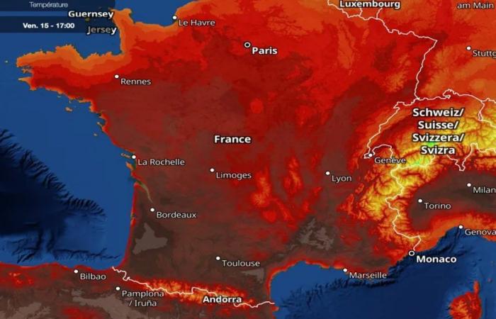 where are we going to die of heat in France this summer?